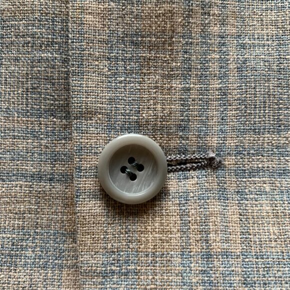 Vintage Plaid Sports Jacket. Clipper Craft by The Blade. See Measurements Below. - Picture 6 of 16